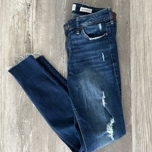 Distressed Hollister Skinny Jeans